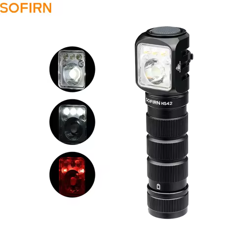 SOFIRN HS42 Headlamp 2100lm 18650 EDC USB C Rechargeable with Power Bank Flashlight SST40 LED Torch