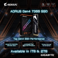 GIGABYTE AORUS Gen4 7300 NVMe SSD [1TB/2TB] [ WITHOUT HEATSINK ]
