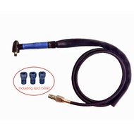 Jrealmer New Elbow 90° Fast Speed Powerful 3mm/2.35mm/1/8(3.175mm) Collet Pneumatic Micro Ginrder Wi