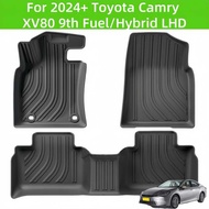 For2024+ Camry XV80 9th Fuel/Hybrid LHD 3D TPE Car Floor Mat