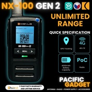 Cignus NX100 Gen2 WITH GPS 4G POC two way radio walkie talkie 1PC ONLY