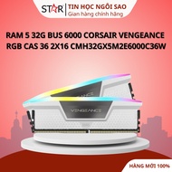 Ram 5 32G Bus 6000 Corsair Vengeance Rgb Cas 36 2X16 Cmh32Gx5M2E6000C36W -