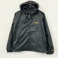 DKNY JEANS Mountain Parka/Hoodie 尼龍夾克，黑色，L碼，古著