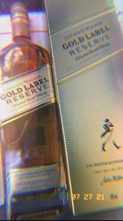 (有盒)🔥🔥金牌威士忌🔥🔥Johnnie Walker Gold Label