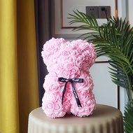 ตุ๊กตาหมี หมีกุหลาบ ดอกไม้ ดอกไม้โฟม ของขวัญรับปริญญา ของขวัญวันเกิด วันปัจฉิม วันวาเลนไทน์ ตกแต่งบ้
