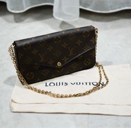 LV Felicie Pochette Monogram WOC