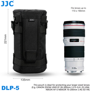 JJC กระเป๋าเลนส์กล้องถ่ายรูปดีลักซ์เคสป้องกันกันน้ำแบบพกพาสำหรับ *Tamron SP 150-600มม. F/ 5-6.3 Di G