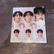 Sharing nacific hand cream + id photo straykids skz bang chan lee know changebin hyunjin han jisung 