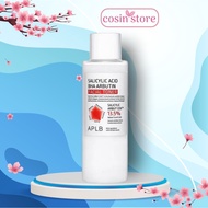 Toner Dưỡng APLB Salicylic Acid BHA Arbutin Facial Toner 160ml của Hàn Quốc Ẩm Giảm Mụn Trắng Da Co