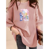T-Shirt Blouse - Plus Size Women's Leisure Wear