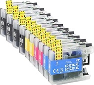 LC123 Compatible Ink Cartridges for Brother LC123 XL 123 for DCP-J132W J152W J172W J552DW J752DW J41