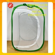 Fabric mesh cage for insects - chameleon chameleon gecko