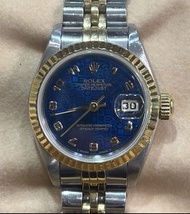 Rolex 69173 罕見藍電腦面 連1992證書及盒