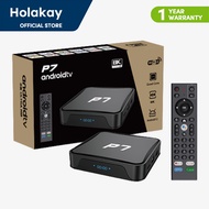 New P7 Android 12 Smart Tv H618 Android Box 4K 6K 8K ATV tv box Set Top Box Dual Wifi Media Player A