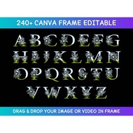 Canva Frame Alphabet Frame Canva Frame