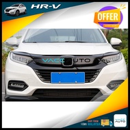 Honda HR-V 2019-2022 Front Grill Cover Protector Trim Sport Grille Cover Black Carbon Fiber Design H