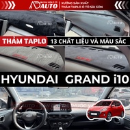 HYUNDAI GRAND i10 dashboard carpet, 13 car dashboard carpet made of leather, velvet, sun protection,