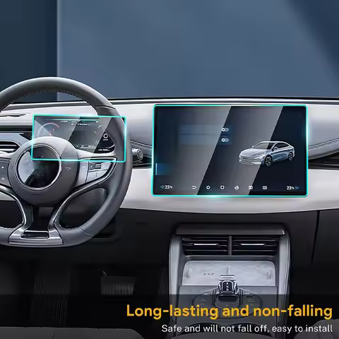 TPU Film For BYD Seal 2023-2025 Center Console Transparent TPU Protective Film TPU Interior Screen P