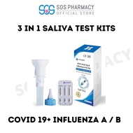 [READY STOCK] LONGSEE TEST KIT 3in1 influenza test kit 1'S