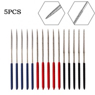 Master the Art of File Work 5PC Round Diamond Needle Files for Various Materials