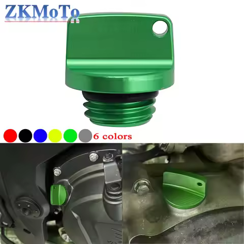 Motorcycle M20*2.5 Engine Oil Plug Filler Cover Screw For Kawasaki Z800 Z650 Z900 Z1000 Z1000SX ER6N