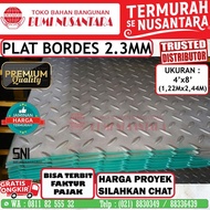 PLAT BORDES 2,3MM KS PLAT BESI PLAT EZYER PLAT LEMBARAN