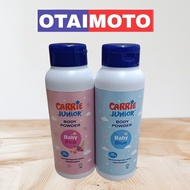 bedak talcum carrier junior baby blue baby pink