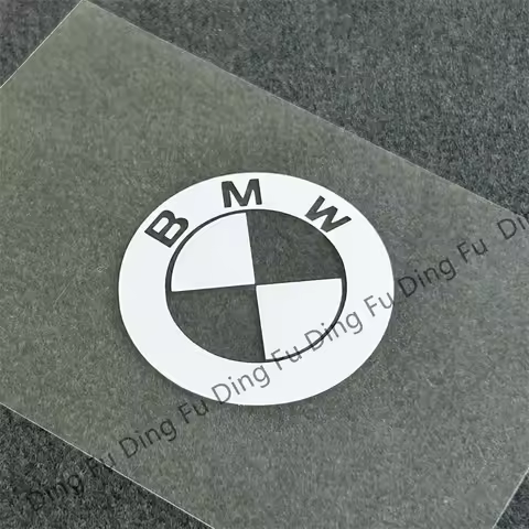 For BMW Performance M E90 E92 E60 E70 E71 F20 F21 F4 Motor Logo Hollow Decorative Car Sticker BMW Lo