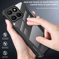 Honar Honer 400 Smart 5G Case Clear Crystal Acrylic Back Cover For Honor 400 Smart X7d 4G 5G LGN-LX1