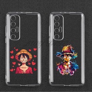 For Huawei Y7 Pro 2019 Y9 2019 Y9 Prime 2019 Y7 Prime Y6 Pro 2019 Y5 Y6 Y7 2019 Y6 2018 Y5 Prime 2018 Monkey D. Luffy ONE PIECE Transparent Phone Cases cover protective casing