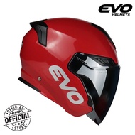 【original】 Hot Sale EVO RX-7 Plain Half Face Dual Visor Helmet with Free Clear Lens Oyp4