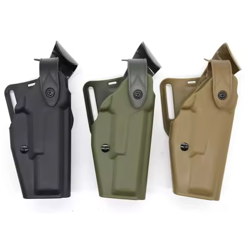 Tactical Gun Holser Hunting Waist PIstol Gun Case Outdoor Belt Paddle Gun Holder for Glock 17 19 Com
