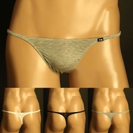 Men's Sexy Low Waist Thong Cotton Stretch Underwear Briefs Pouch Panties