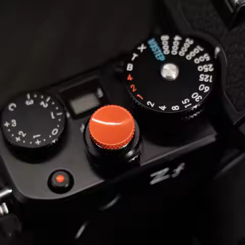 Concave Shutter Release Button For Nikon Zf Fujifilm X Half GFX100RF X-M5 X-E4 X-T50 X-T30 II X-T20 