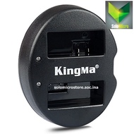 KingMa Charger Baterai 2 Slot Canon 550D 600D 650D Rebel T2i