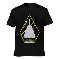 Fashion Cotton F-14 Tomcat Vfa-103 Jolly Rogers Jet Aircraft Patch Mens Soft Summer T-shirt