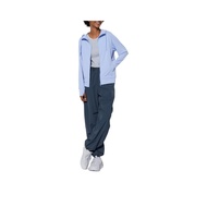 UNIQLO AIRism Mesh Sun Protection Clothing Womens Sea Salt Blue 465748-61
