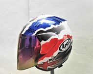 ARAI DOOHAN Helmet open face arai ram4 helmet arai ram 4 open face helmet arai doohan helmet STICKER TANAM READY STOCK  GRED AAA  price come with 1 color visor black or rainbow