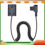 etheV-Mount /  D-Tap To NP-FW50 DC Coupler Power Dummy Battery Adapter Coiled Cable  A7 A7Ii A7S A7R