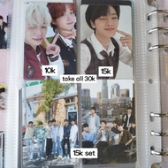 PHOTOCARD PC OFFICIAL THE WIND STRAY KIDS I.N BTS OT7 GROUP DICON 101 D'FESTA MINI EDITION