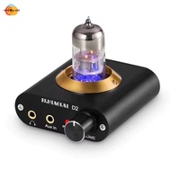 PJ.MIAOLAI D2 MINI Bile 6N3 Tube Audio Headphone Amplifier NE5532P AMP