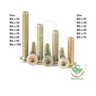 10 Pcs JCBC JCBB Furniture Connector Fixing Screw Bolt Nut Hex Insert Wood Barrel Nut lkea Chair Bed