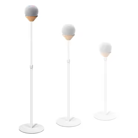 Mini Speaker Stand For Homepod For Wireless Bluetooth Speakers Adjustable Floor-Standing Holder Enha