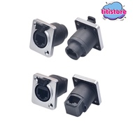 TITISTORE RJ45  Connector,  Cable Holder Waterproof RJ45 Ethernet Connector,  Interface Socket IP65 