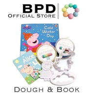 BPD & Book. NON TOXIC 100% food grade play dough. Home-made playdough. playdoh. play doh. homemade p