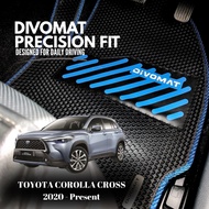 DIVOMAT PREMIUM Toyota Corolla Cross 2020-present Floor Mat and Carpet