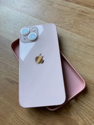 🔋90% 粉色 iPhone 13mini 128G 全機無傷  原盒、全新原廠充電線、Mage safe 磁吸保護殼、 防窺片螢幕貼