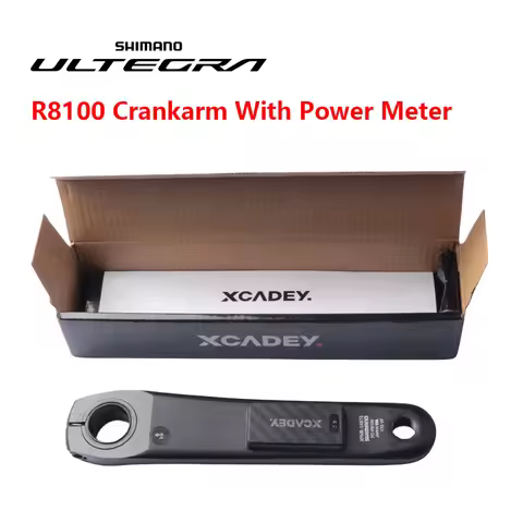 Shimano ULTEGRA R8100 Left Crankarm 12s For Road Bike With XCADEY Power Meter 170mm 172.5mm Original