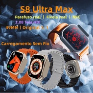 2023 S8 Ultra Max smartwatch 1:1 Series Original 8 49mm IP67 Waterproof Smart Watch, With 2.08 Inch Screen, Bluetooth, Call, NFC, ECG.