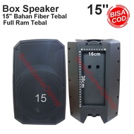 BOX SPEAKER 15 IN 2PCS BAHAN FIBER TEBAL FULL RAM